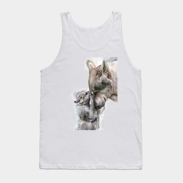 Wolves Tank Top by Kira Balan